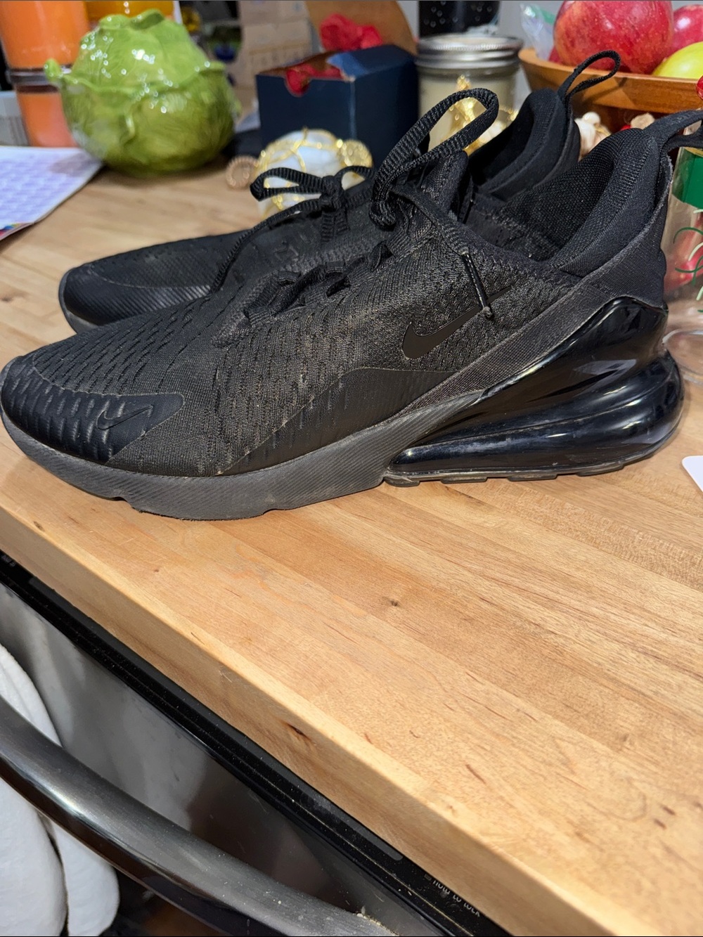 Nike Air Max 270 Triple Black Men's Sneakers